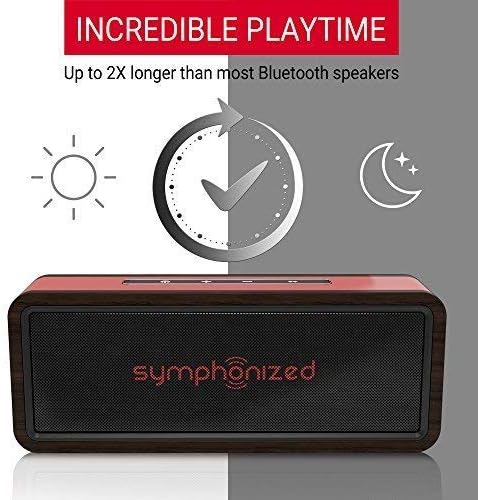 Symphonized NXT 2.0 Bluetooth Wireless Portable Speaker with playtime indicator