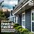 Rain Chains Direct - Modern Loop Rain Chain - 8.5 FT - Durable Black Powder-Coated Aluminum - Premium Rain Chains for Gutters