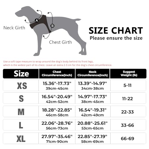 FYY Dog Harness No Pull, Breathable Adjustable Pet Vest, Reflective Oxford Easy Control Dog Harness with Sturdy Handle for Small Medium Large Dogs XS-Purple - Image 6