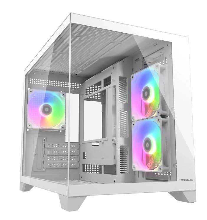 Cougar Case Mini-Tower FV150 ARGB Bianco