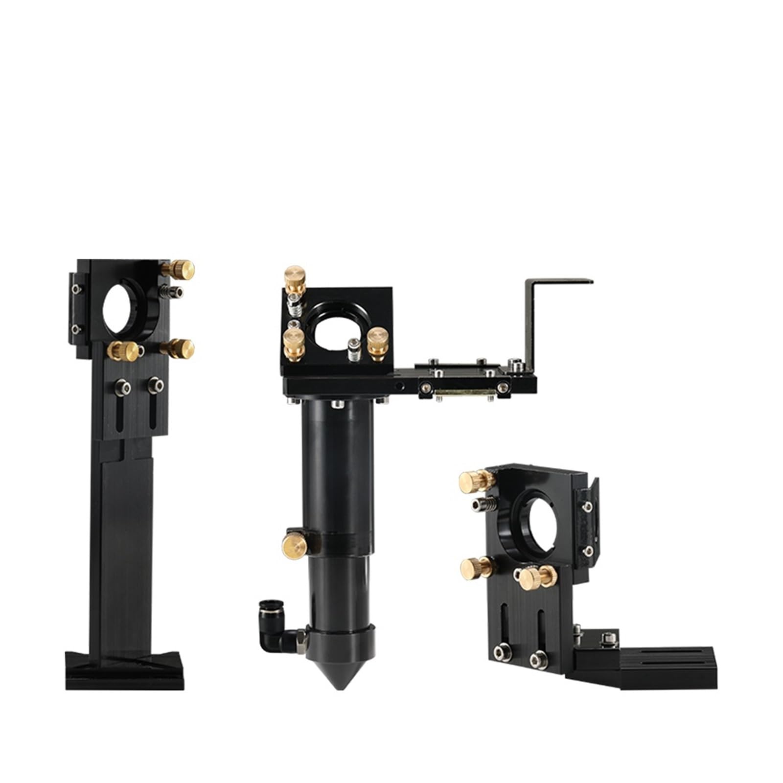 CO2 Laser Head Set Mirror Diameter 30mm and Lens Diameter 25mm Focal Length 63.5&101.6mm for High Power Co2 laser Head(Laser Head)