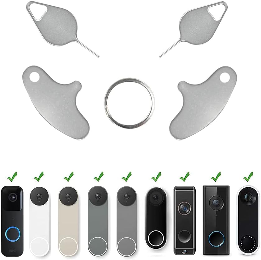 OYOCAM Security Pin Key Replacement Doorbell Key Doorbell Removal Pin