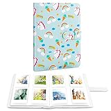 Ablus 128 Pockets Mini Photo Album for Fujifilm Instax Mini Camera, Polaroid Snap, Z2300, SocialMatic Instant Cameras & Zip Instant Printer (Unicorn)