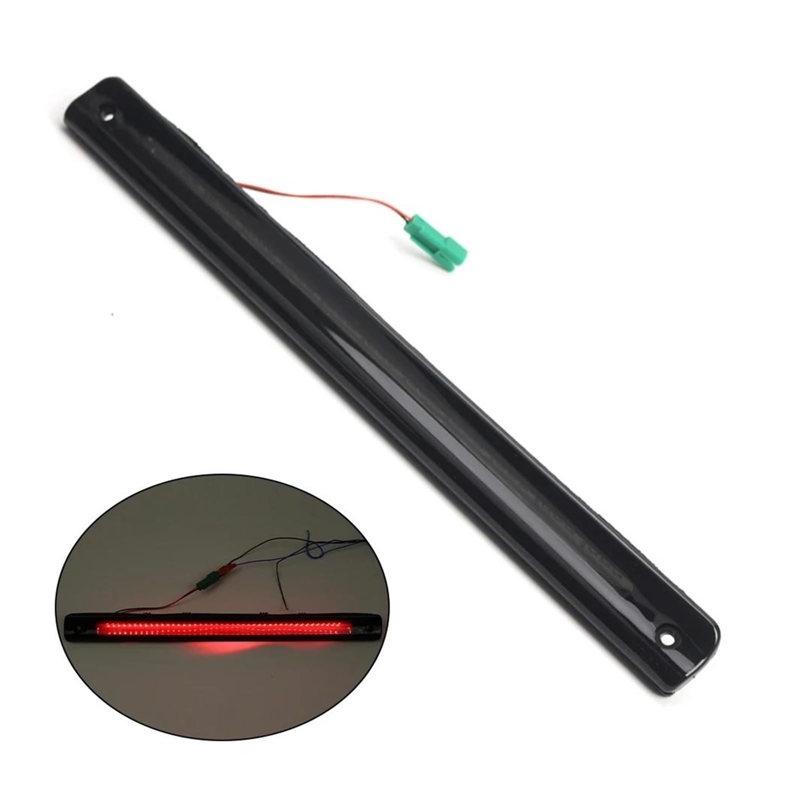 Luces señal Giro Luz Freno LED Coche Tercera Luz Freno Alto Nivel Tercera Luz Freno Trasera Para Oldsmobile 15264475 Luz Trasera Con Lente Roja