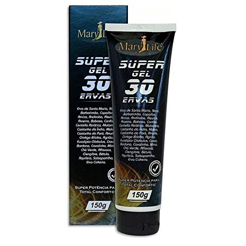 Gel Super Gel 30 Ervas 150g