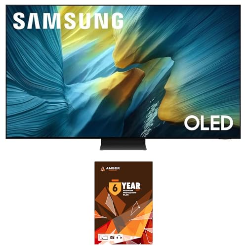Image of Samsung QN55S95FDFXZA 55 Inch S95FD OLED 4K Glare Free Club TV with 6 Year Amber Protection Plan (2025)