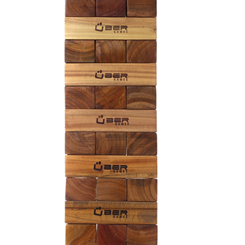 Jeu de Blocs géant 150cm Verni Hardwood Ubergames