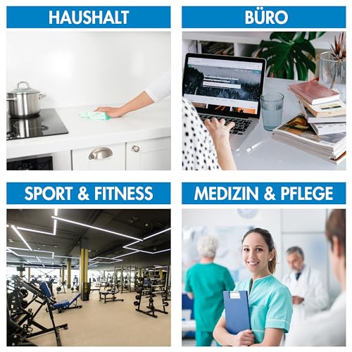 Dr Deppe Spray In QF Flächendesinfektionsmittel 500ml mit schneller Wirksamkeit, gebrauchsfertiges alkoholhaltiges Desinfektionsmittel für Flächen in den Bereichen Medizin, Pflege & Industrie