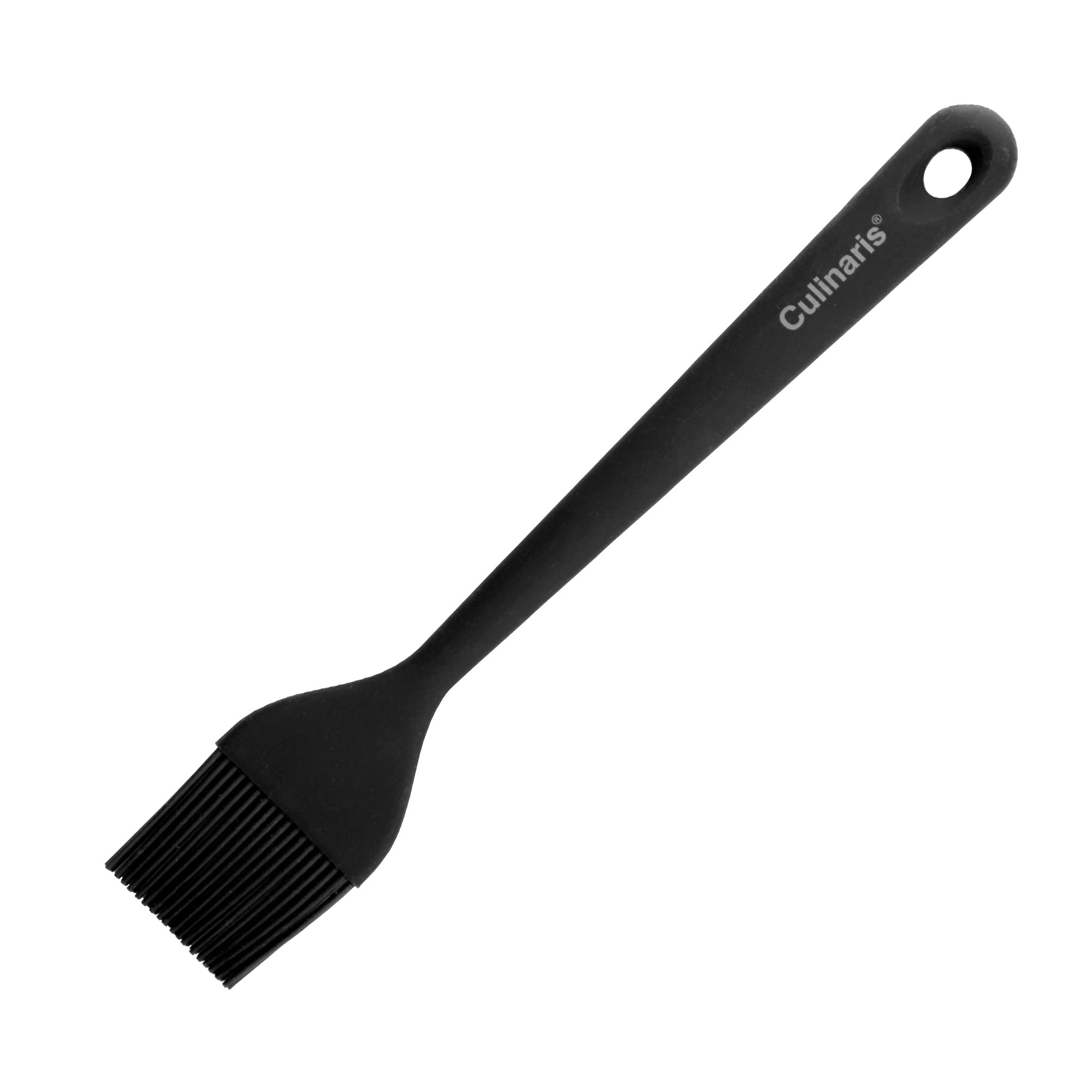 Culinaris Silikon Küchenhelfer Set 8-Teilig • Hitzebeständige Silikontools zum Kochen Grillen Backen servieren • BPA frei Lebensmittelqualität • Silikonutensilien Spülmaschinengeeignet • Farbe Schwarz