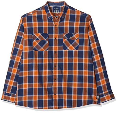 S.Oliver Big Size Camicia Casual Uomo