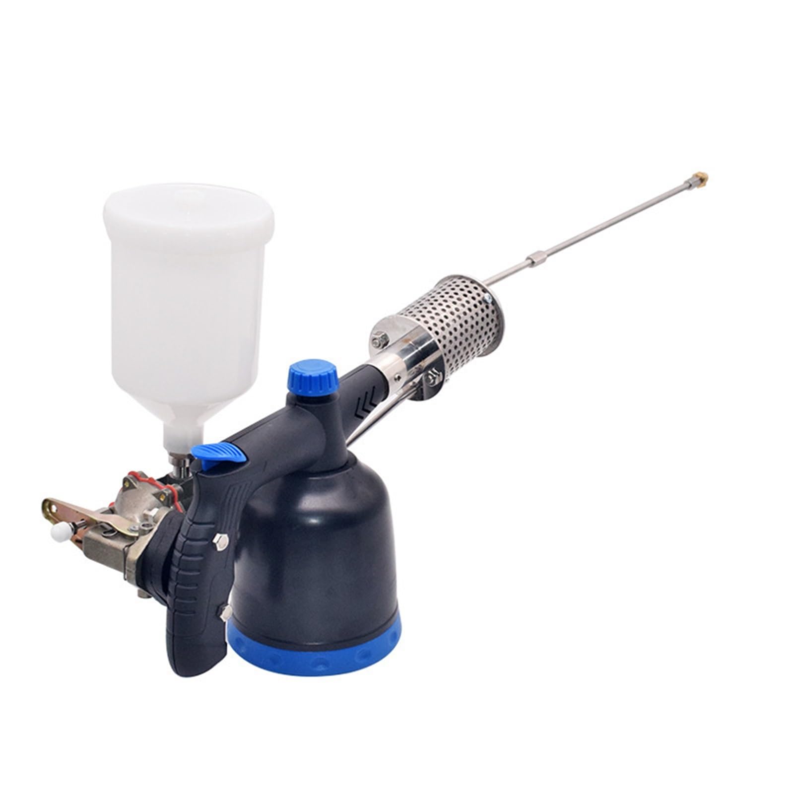 Apicoltura Varroa Acari Fumo Insetti Nebulizzatore Versione Europea Strumento Veloce ed Efficace Trattamento Controllo Varroa Acari(Blauw)