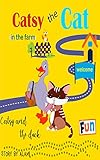  Catsy the cat: Catsy and the duck ( for kids ) (English Edition)