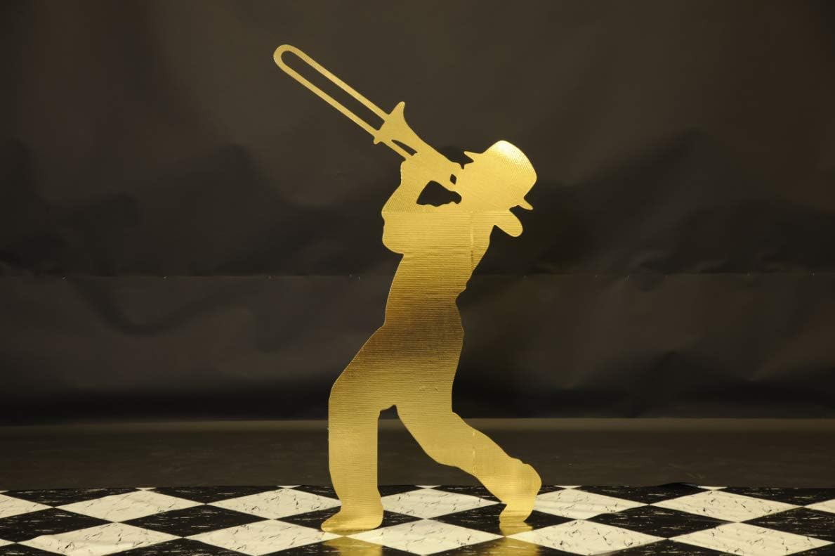 Begin The Beguine Brass Players Cardboard Silhouettes
