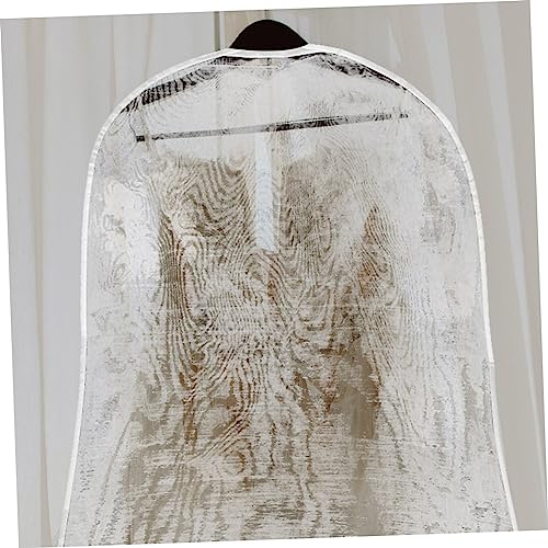 Happyyami 2pcs Long Wedding Dress Bag Garment Cover for Bridesmaid Formal Dresses Breathable Organdie Material Zipper Design for Travel Storage4