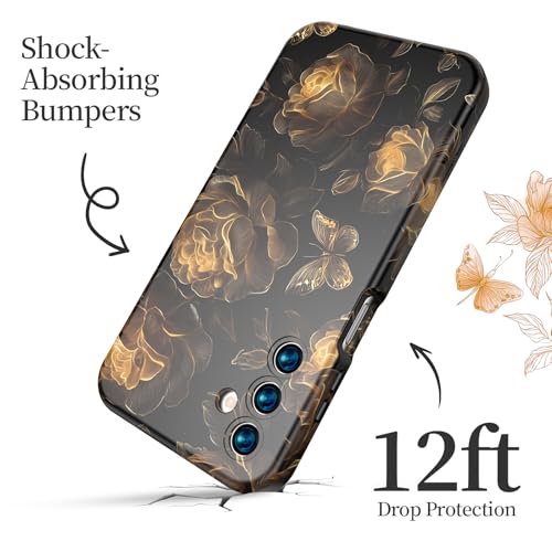 Coque Samsung A15 protection integrale antichoc legere fleur - 5