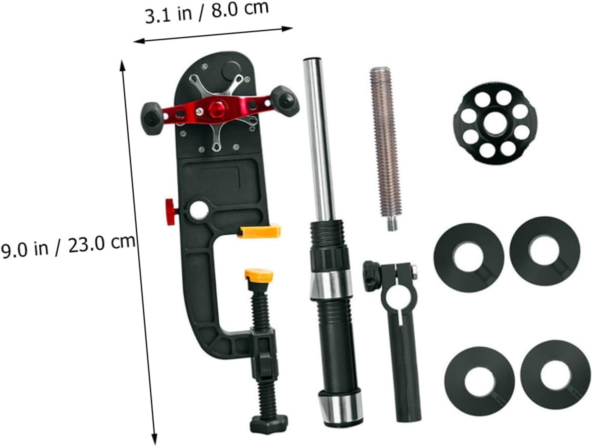Fishing Line Spooler System Reel Spooling -45mm Variable Range Comfortable Operation Anti-Slip Front Clip