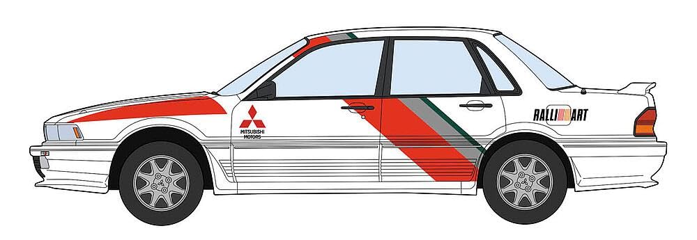国産名車1/24No.244 MitsubishiGalant VR-4RS Amazon.com: Hasegawa 1/24 Mitsubishi Galant 2.0 DOHC Turbo VR-4 RS