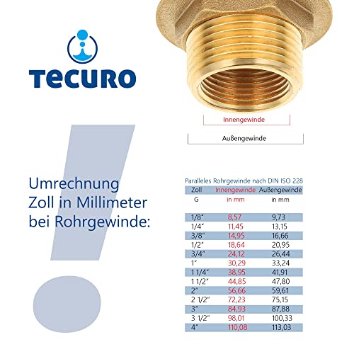 tecuro Sanitary Fittings Connection Hose M12 x 1 Short - 3/8 inch nut x 350 mm - Image 4