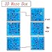 Vdealen Fidget Brain Teaser Toy for Kids, 3D PuzzlesToys Bundle of 3x3 Speed Cube, Maze Box, Rainbow Puzzle Ball, Wisdom Ball, Fidget Snake Cube, Infinity Cube IQ Games for Toddlers Kids Adults
