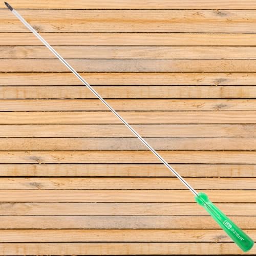 Chave Philips 3/16 X 14 Polegadas Grande Aço Cromo Vanádio Imantada Cabo Verde Profissional