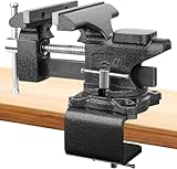 【Rücksichtsvolles Schraubstock-Kit】Das Schraubstock-Kit wurde durchdacht gestaltet und wird mit einem Satz Muttern und Schrauben sowie magnetischen Backenpolstern geliefert. Dies ermöglicht eine problemlose Installation, ohne dass zusätzliche Beschläge benötigt werden. Einfach an Ihrer Werkbank montieren und sofort losarbeiten – ein praktisches Zubehör, das Ihre Arbeit effizienter macht.