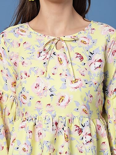 Image of OOMPH! Women's Floral Relaxed Fit Tunic Shirt