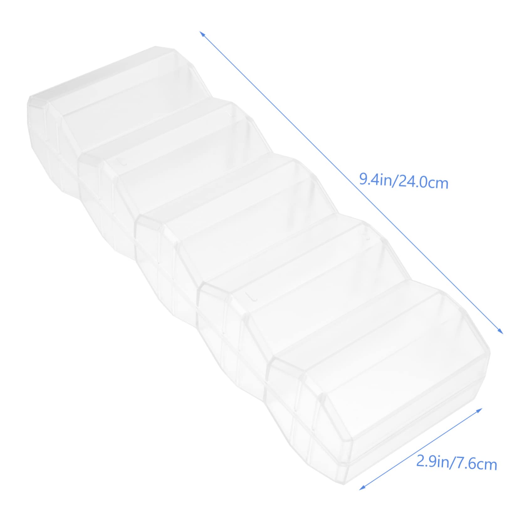 Transparent Poker Chip Holder Large Capacity Game Chip Case with Buckle Design for Easy Access Card Coin Container for Safe Storage and Transport