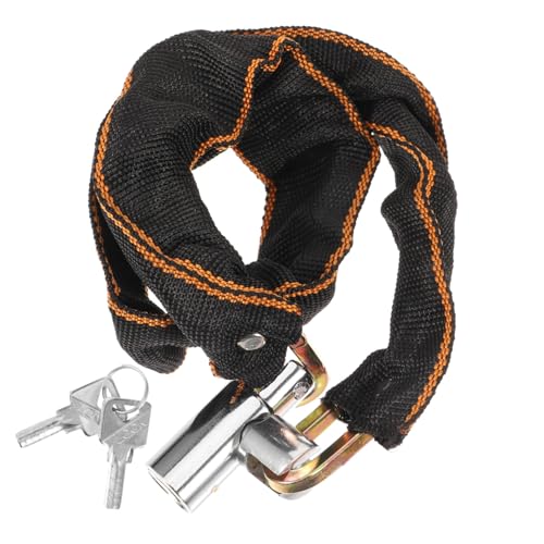 VICASKY Chain Lock for Bike Security Portable Lock with Keys for Mountain Weight