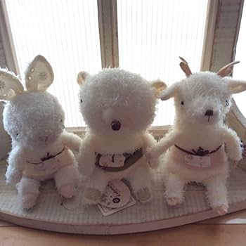 モンスイユ　ブラマンジェ　うさぎ＆ぶた＆はりねずみ＆ひよこ　6こ　ぬいぐるみ モンスイユ ブラマンジェ うさぎ＆ぶた＆はりねずみ＆ひよこ 6こ