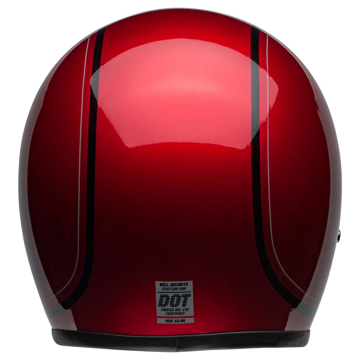 Bell Custom 500 Helmet (Chief Gloss Candy Red - Large