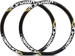 Kit 2 Aros Rodas Bicicleta 26/32F. V-Maxx Preto DH Freio Disco Vzan