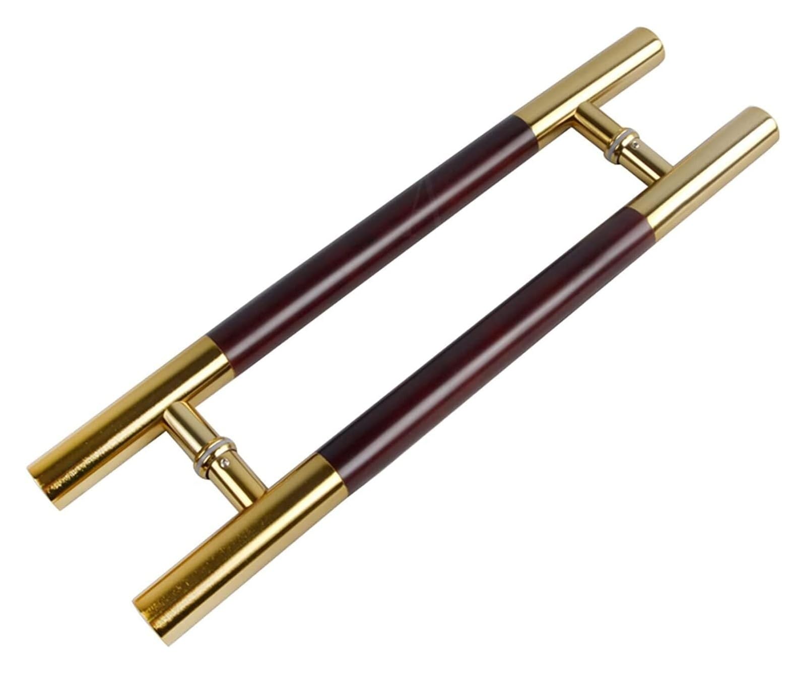 Sjzhuyue One Color Stainless Steel Round Tube Glass Door Handle, 80-120Cm, Double Sided(80Cm/31.5In)