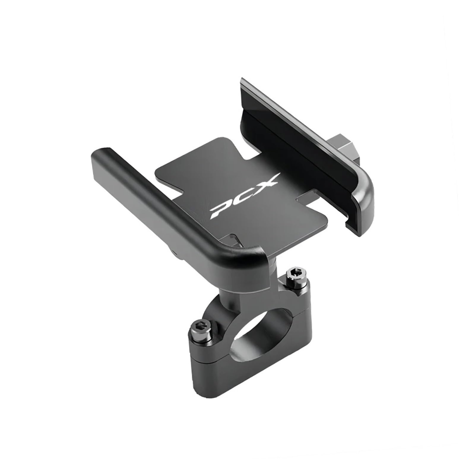 Soporte Teléfono Móvil Motocicleta para Hon@&da PCX 125 Soporte para Teléfono PCX 125/150/160 Accesorios 2019-2025 Soporte para Teléfono para Motocicleta Aleación De Aluminio(NN-1)