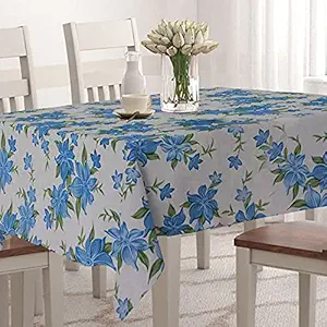 Star Weaves Dining Table Cover 6 Seater Printed Table Cover Without Lace Size 60