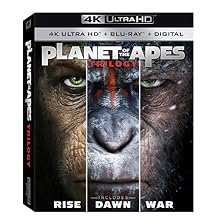 Rise Of The Planet Of The Apes/Dawn Of The Planet Of The Apes/War For The Planet Of The Apes