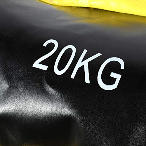 Fayme Gewicht heffen box zak Bulgarian power tas kracht training zand zak fitness box training zand zak geel - Image 8
