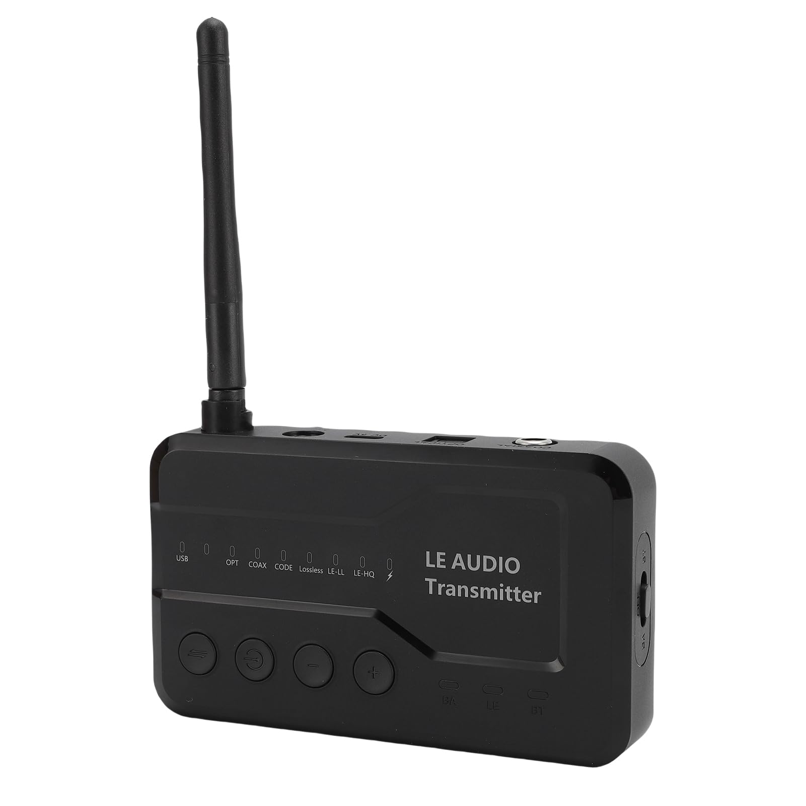 Bewinner Émetteur Audio Bluetooth 5.3, Letenance Audio APTX Audio, Double Liaison, USB AUX Optical Coaxial, 80m de Longue Date pour Le Projecteur TV PC vers des écouteurs ou des