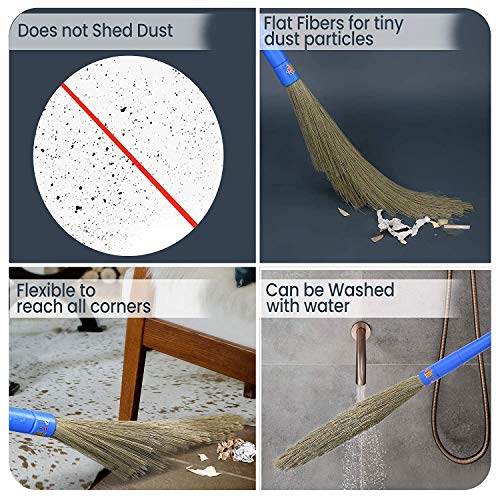 Image of Siddhi Gala No Dust Broom for Floor Cleaning, Broom Stick for Home Floor Cleaning, Jhadu for Home Cleaning, Made of Washable