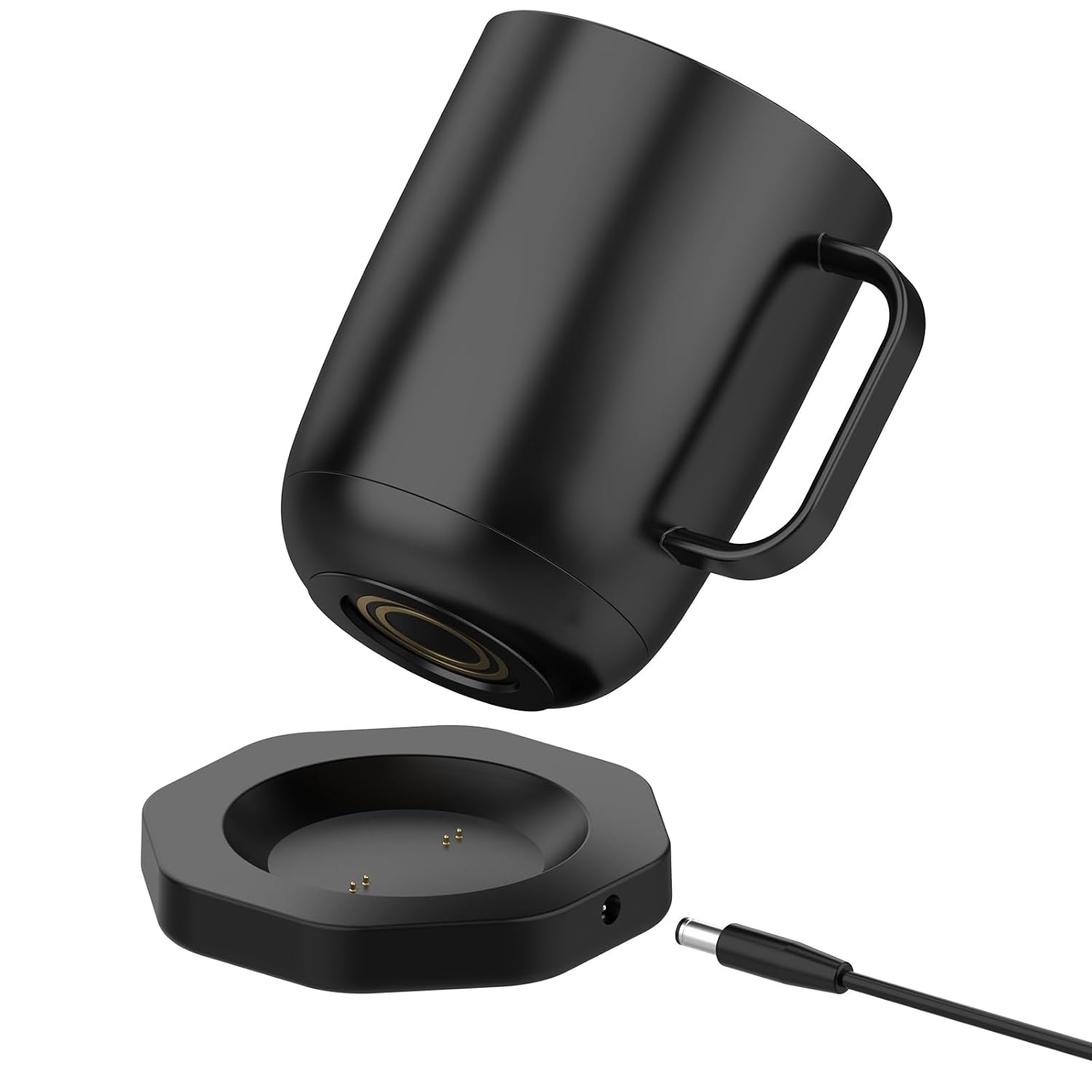 Disscool Replacement Charging Dock Cable Compatible with Ember Temperature Control Smart Mug 2/Mug 1 Charger Protection Intelligent Temperature Control Cup Dedicated Base, Office Home Accessories