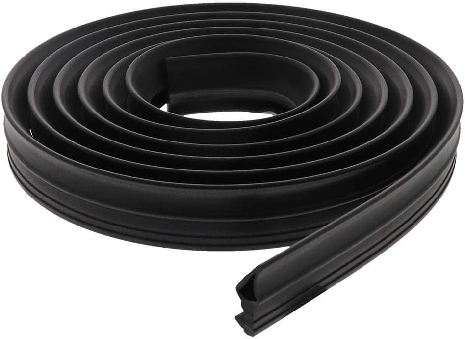 Replacement Part #W10300924V - Universal 72" Dishwasher Door Gasket Seal, Black Leak-Proof Seal Strip