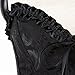 819 Women Lace up Back Sexy Floral Corset for Women Lingerie Bustier Top Plus Size 7X-Large Black