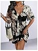 Floerns Women's Plus Size Wrap V Neck Short Sleeve... #2