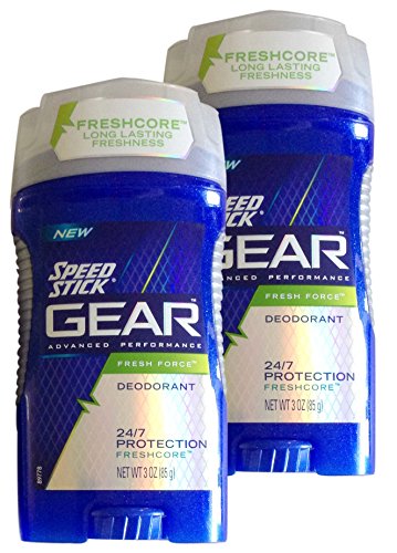 Menn Sp St Gear Frsh Deod Size 3z Mennen Mens Speed Stick Gear Fresh Force Deodorant,Pack of 2