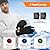DR.PREPARE Heated Gloves for Men Women, 3200mAh Rechargeable Electric Battery, Thin Heated Motorcycle Work Gloves Liners, Touch Screen Gloves Winter Hand Warmer for Hunting Skiing Snowboarding M Size