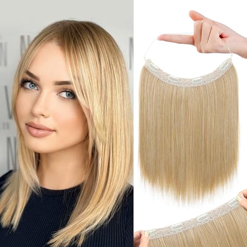 REECHO Invisible Wire Hair Extensions with Thinner