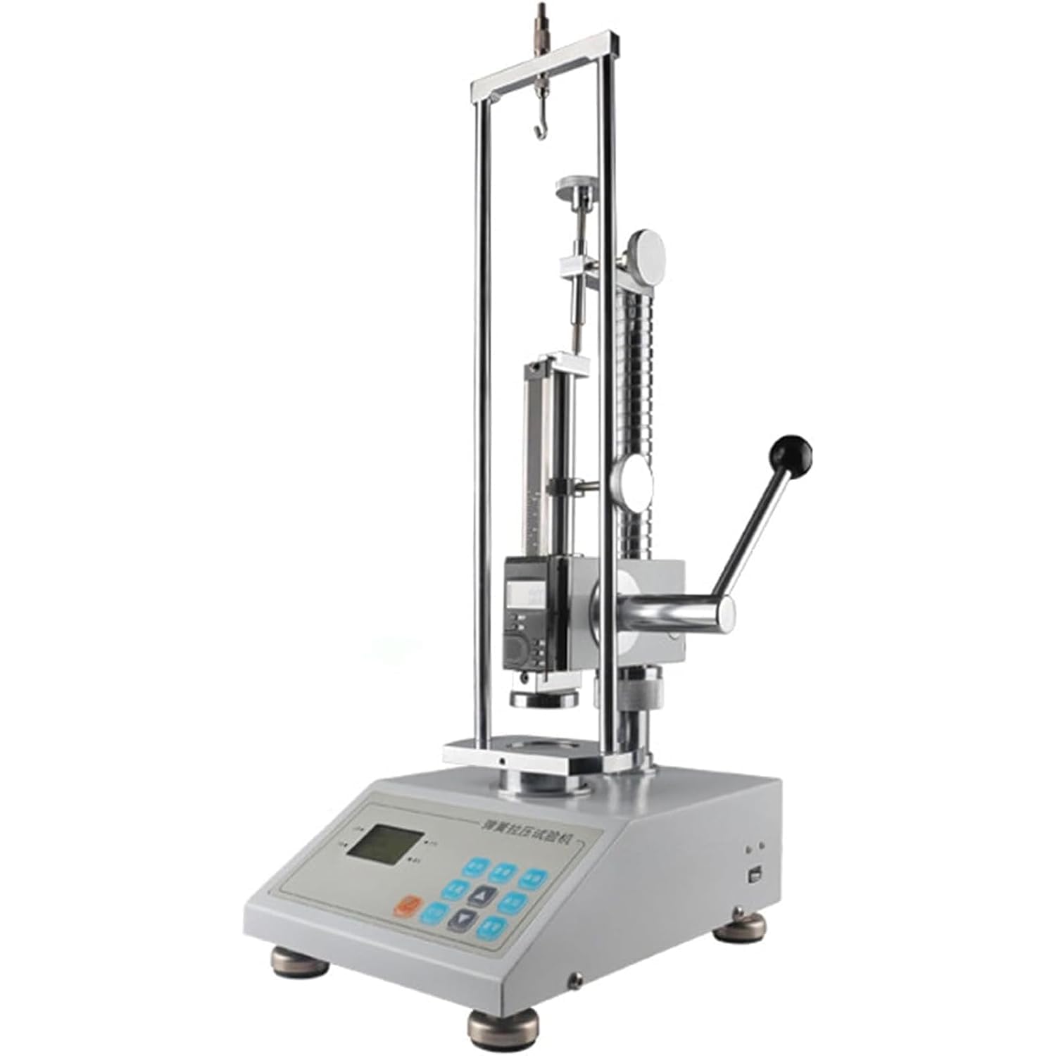Manomètre numérique 220 V essais de traction et de compression avec écran LCD, unités N/kg/, modes crête et temps réel (500N)