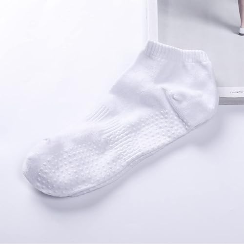 Miniatura 7 de DOOVID Calcetines antideslizantes de algodón para mujeres y hombres, ideales para yoga, pilates, uso en hospitales