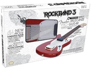 Rock Band 3 Wireless Fender Mustang PRO-Guitar Controller for Wii