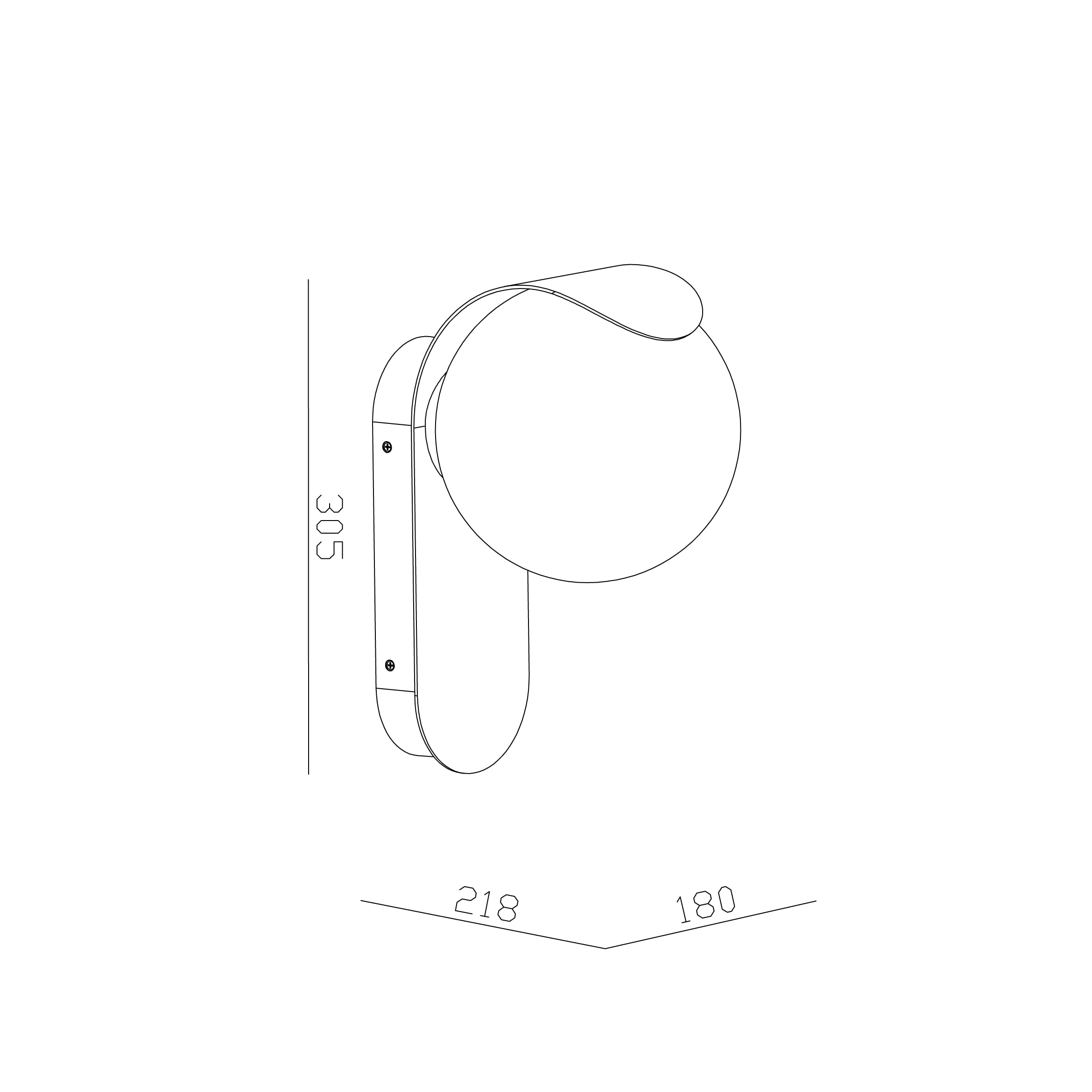 Nordlux DALIUS Wandleuchte Schwarz – Art-Déco Außenlampe IP44, E27 Fassung, nach oben/unten montierbar, 220–240V, für Terrasse & Eingang, Kunststoff & Metall, 30,5 cm Höhe