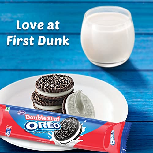 Image of Cadbury Oreo Double Stuf Creme Biscuit, 150g